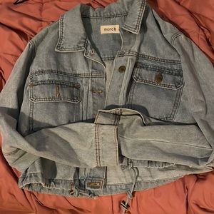 Light blue jean jacket